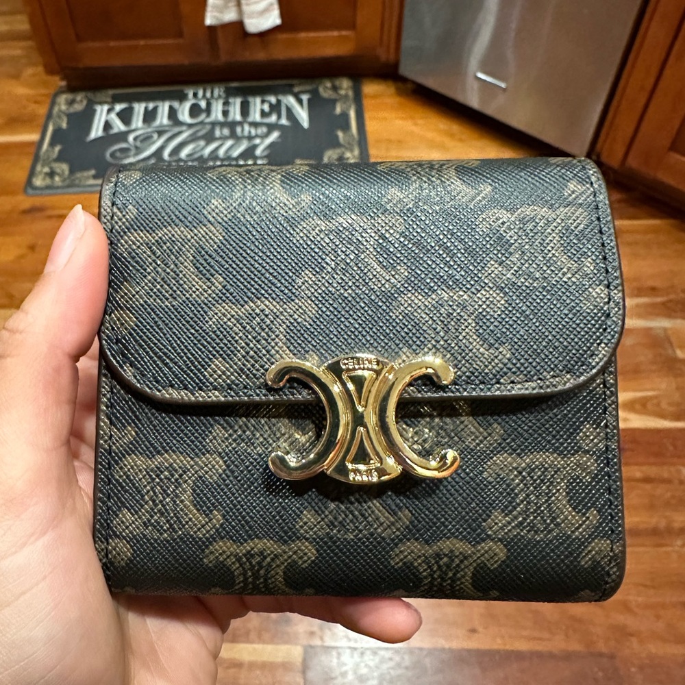 Celine compact wallet